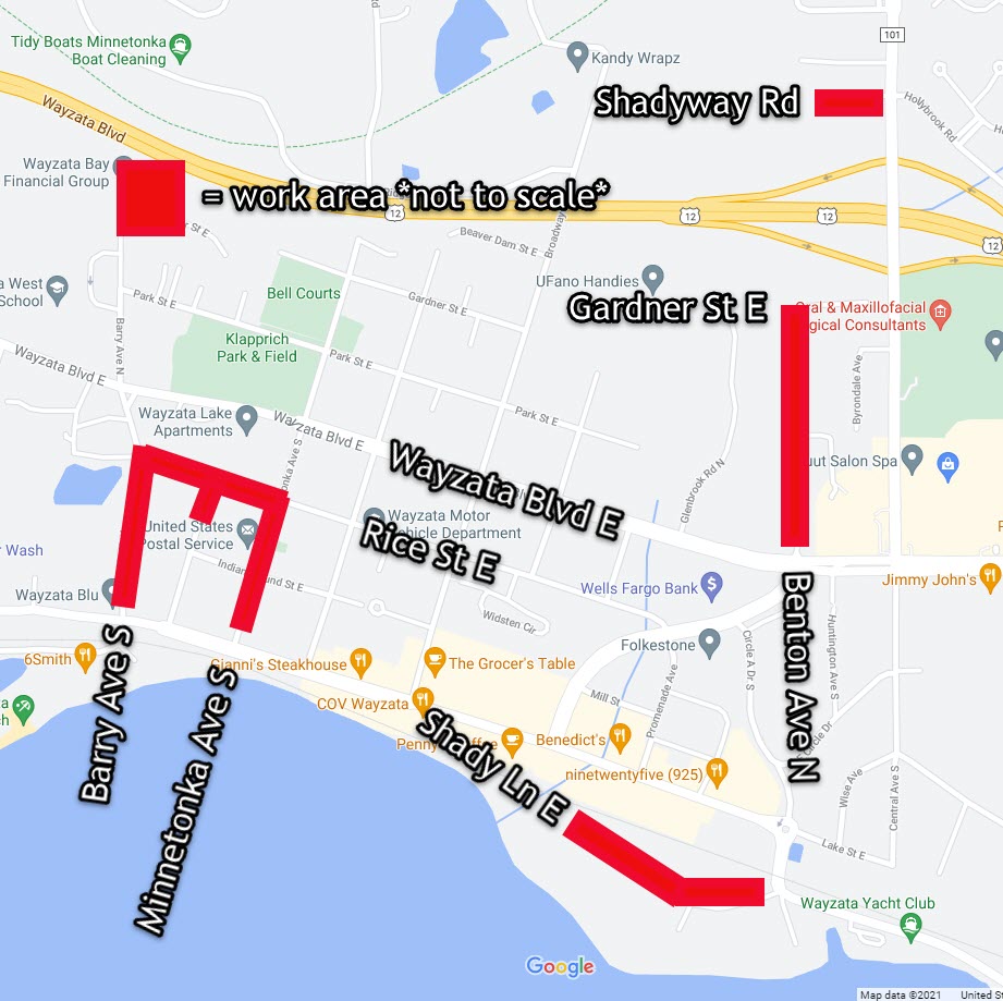 Wayzata North of Wayzata Bay